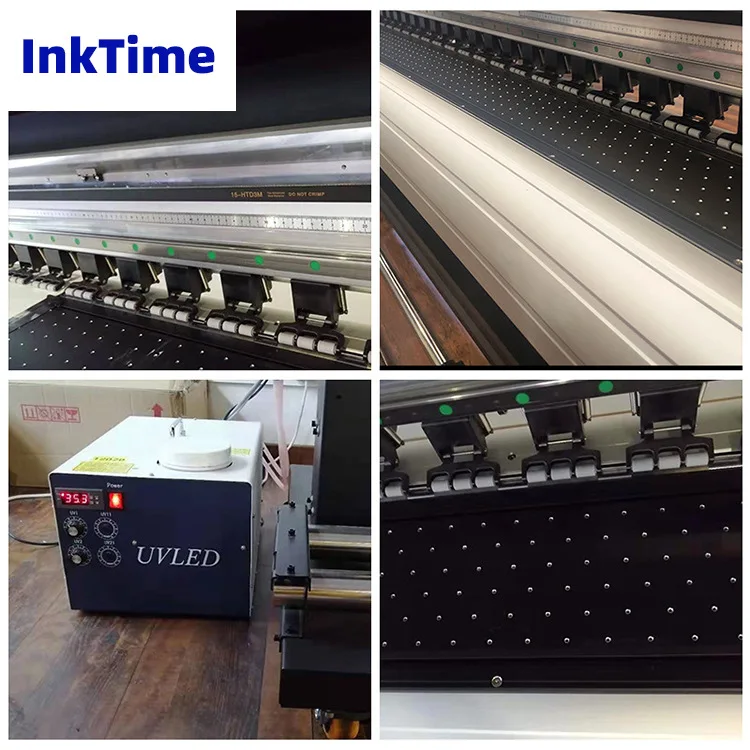IT-E1802 1.8m dx5 Double print head 4color CMYK eco solvent continous inkjet printer
