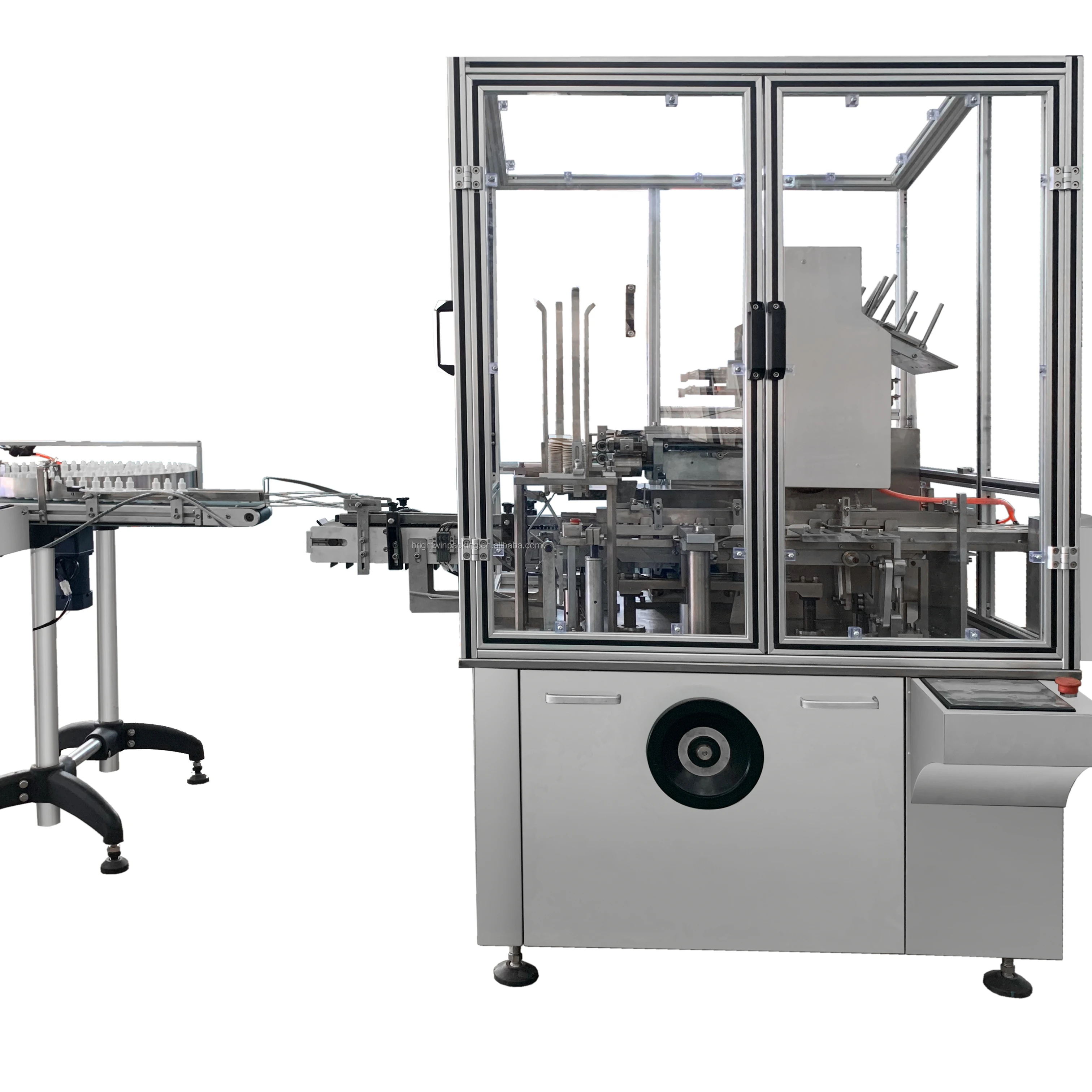 BRIGHTWIN Shanghai promotional price Automatic cosmetic carton packing machine with CE ISO9001