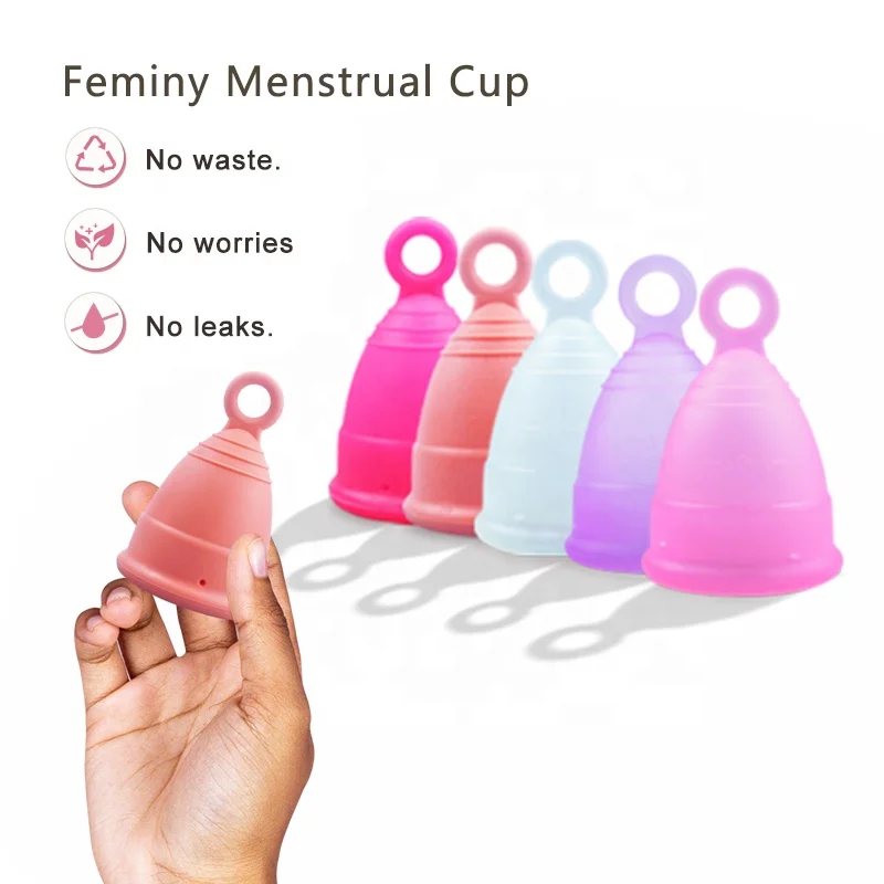 Wholesale Lady Care Menstruation Cup Best Menstrual Cycle Eco-friendly Copa Menstrual Cup With Custom Design