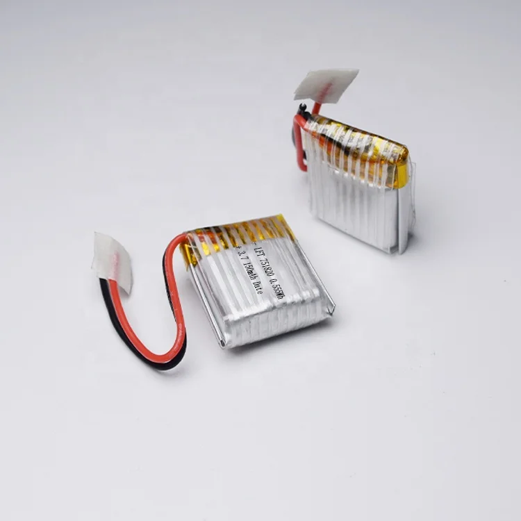 Очень маленькие перезаряжаемые батареи 751820 3,7 в 150 мАч 15C Lipo аккумулятор для JJRC H36 E010 мини НЛО квадрокоптера дрона