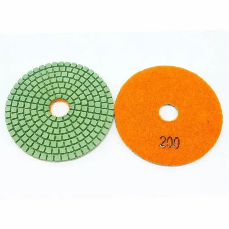 New Colorful High Efficiency Circular Granite 100Mm Marble Convex Factory Price Diamond Concrete Resin Polishing Pad