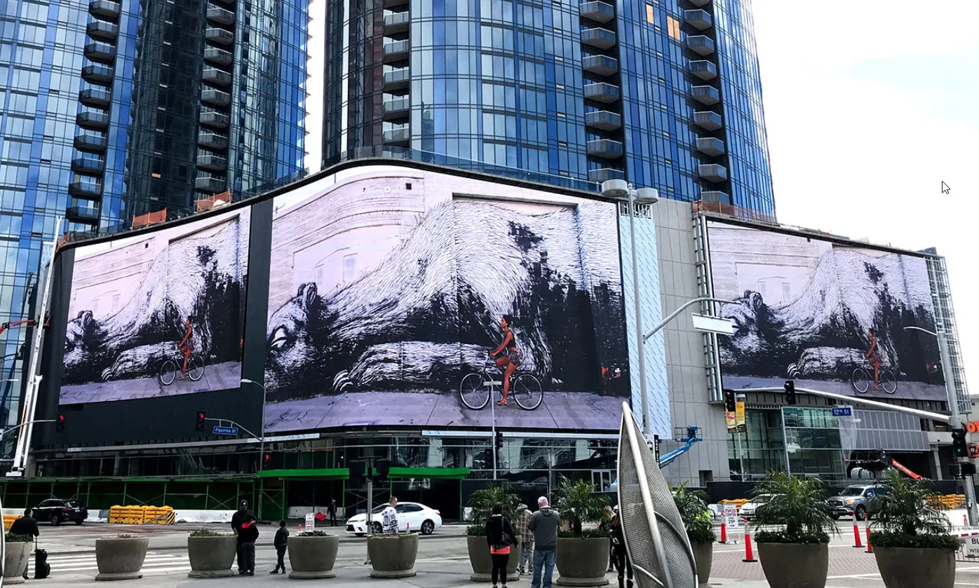Giant outdoor led billboard for advertising led panel led big display IP65 outdoor P6 P8 P10 led screen for shopping mall