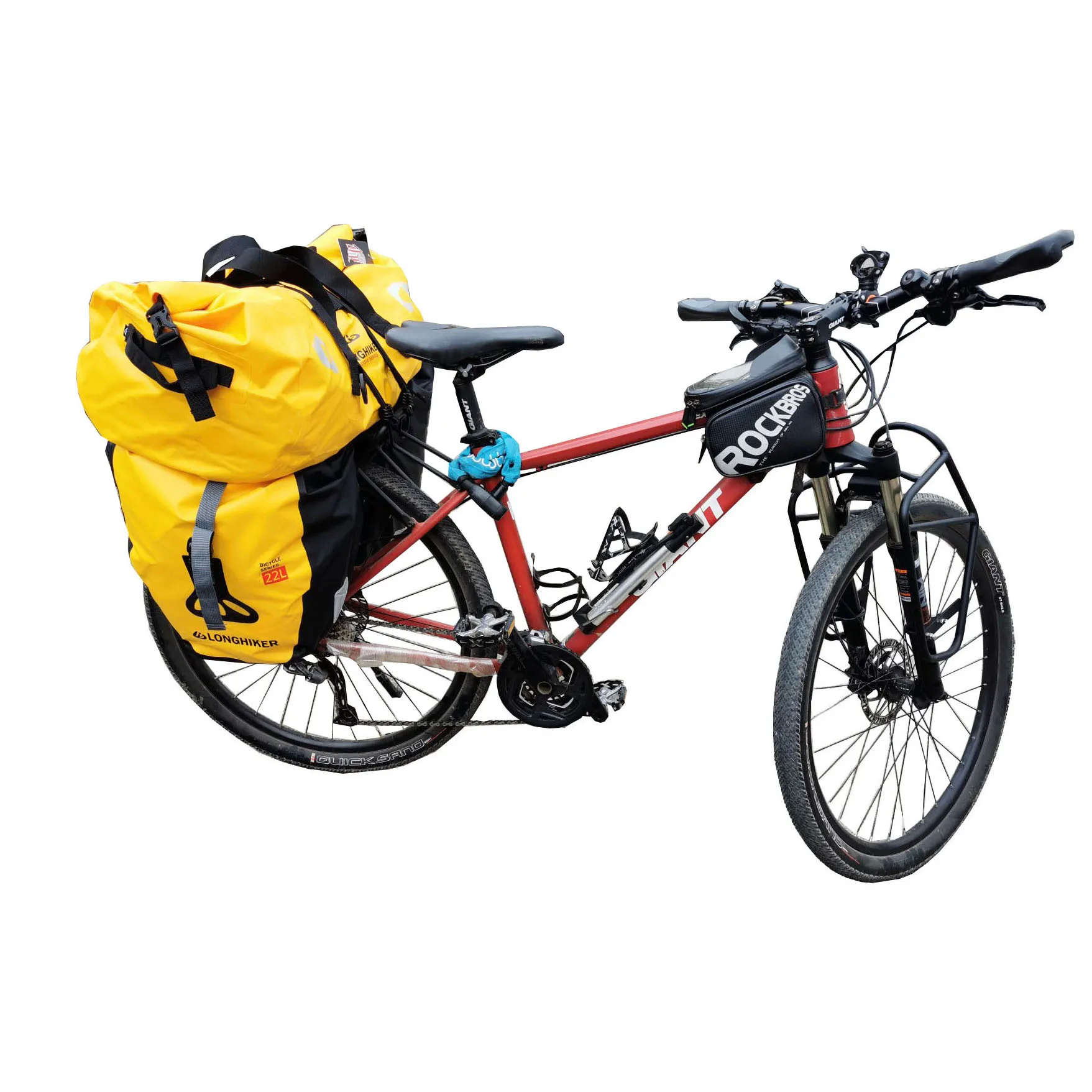 
Manufacturers Supply Multifunction Fashion Detachable Bicycle Bag Front cycling Bags 