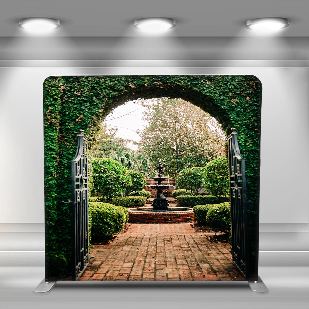 Оптовая продажа Заводская портативная двухстороная Свадебная наволочка с принтом на заказ подставка для фотостудии