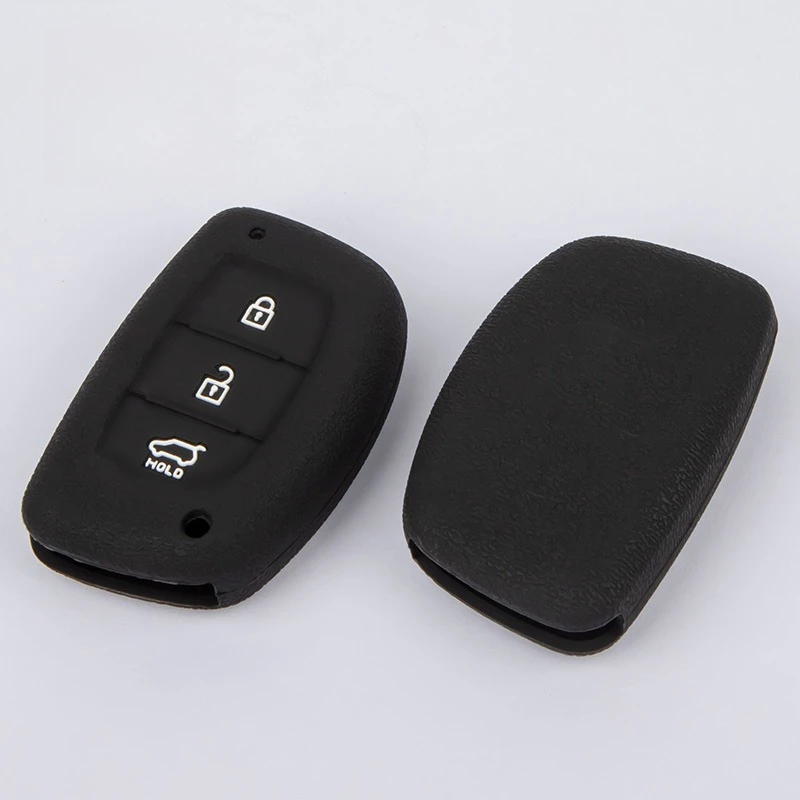 Different Color Customized Silicone Smart Car Key Cover For Hyundai ix