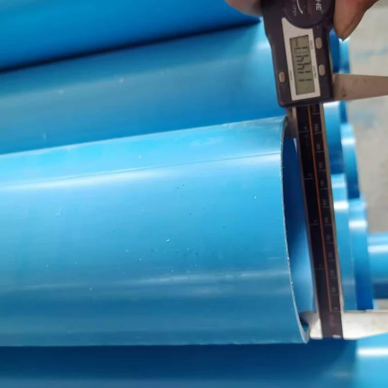 ASTM OEM PVC Slots Pipe Borehole UPVC Water Well Pipe with Socket Thread End Plastic Casing and Screen Tube