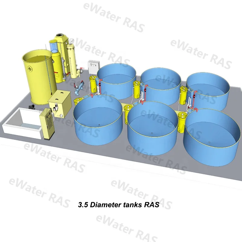 RAS aquaculture machine Shrimp Farming Equipment for vannamei farming