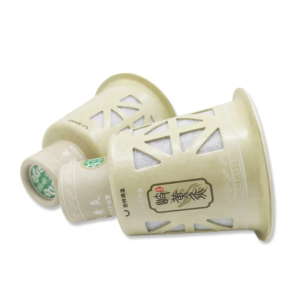 Health care mugwort moxa acupuntura moxibustion cup