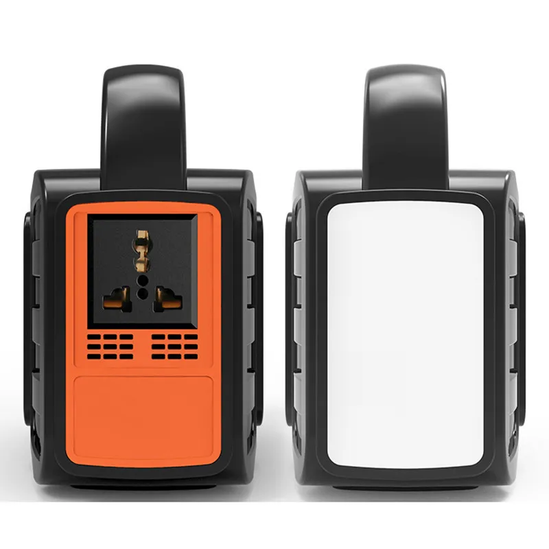 100W outdoor portable power supply 150W AC output large capacity solar generator Power Station with LED flashlight