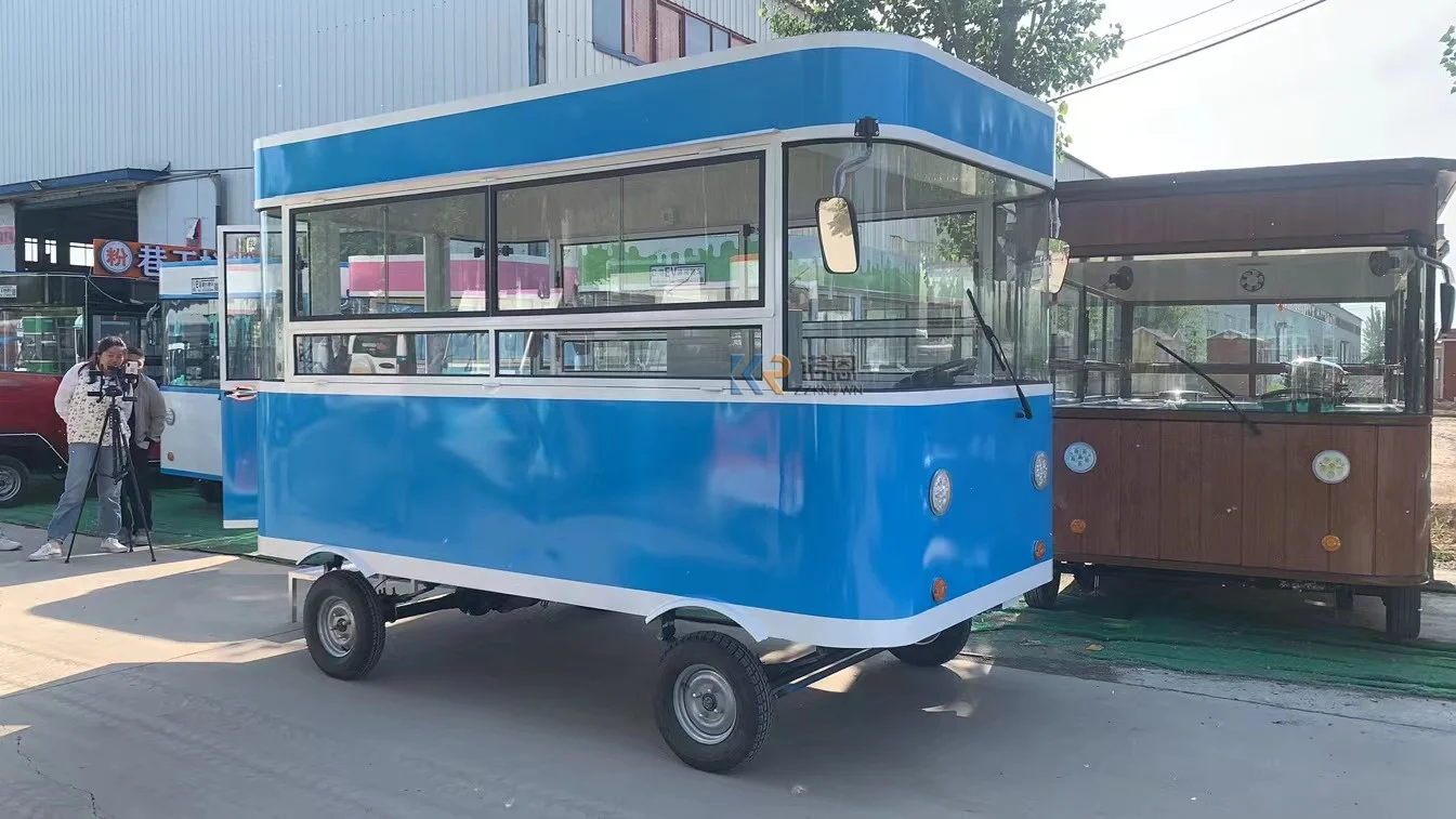 CE Doner Kebab Electric Truck Hotdog Motor Mobile Food Carts US Standard for Sale