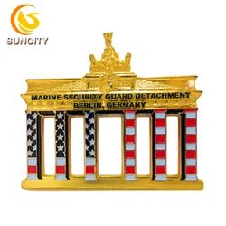 High quality customer oem series Gorgeous gold military medals