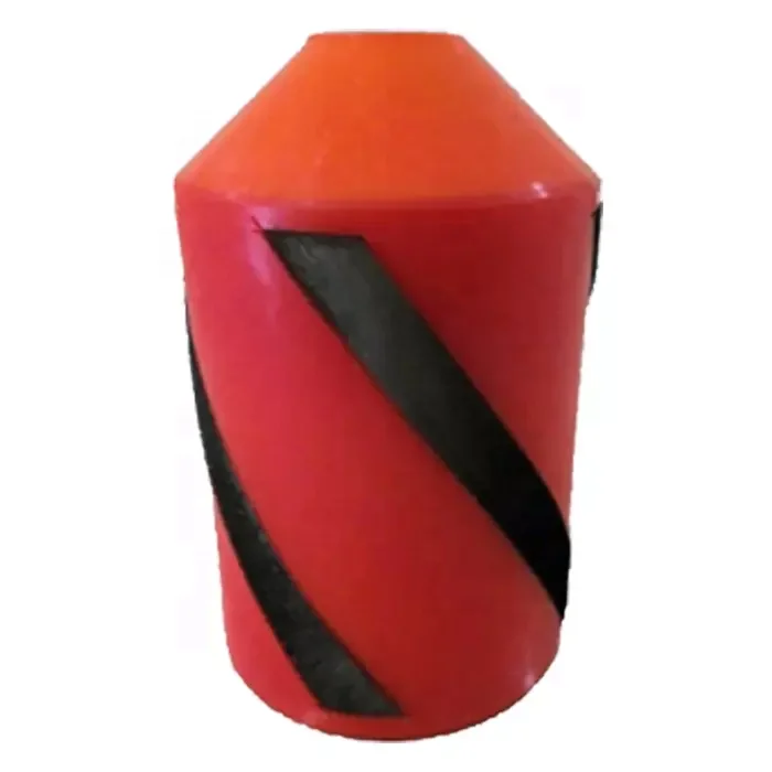 Coated/Bare Polyurethane Pipeline Cleaning Foam Pig Polly Pig With Spiral Wire Brush