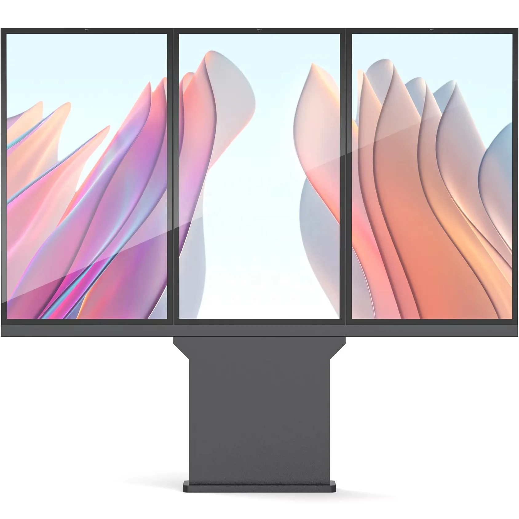 Super Large 55 Inch Multi-screen Ip66 Outdoor Industrial Lcd Screen Advertising Restaurant Menu Lcd Display Digital Signage