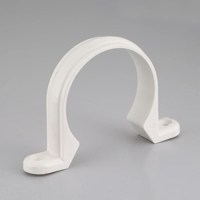 Экологически чистые и прочные высококачественные продукты из Китая пластиковые трубные зажимы ПВХ зажим