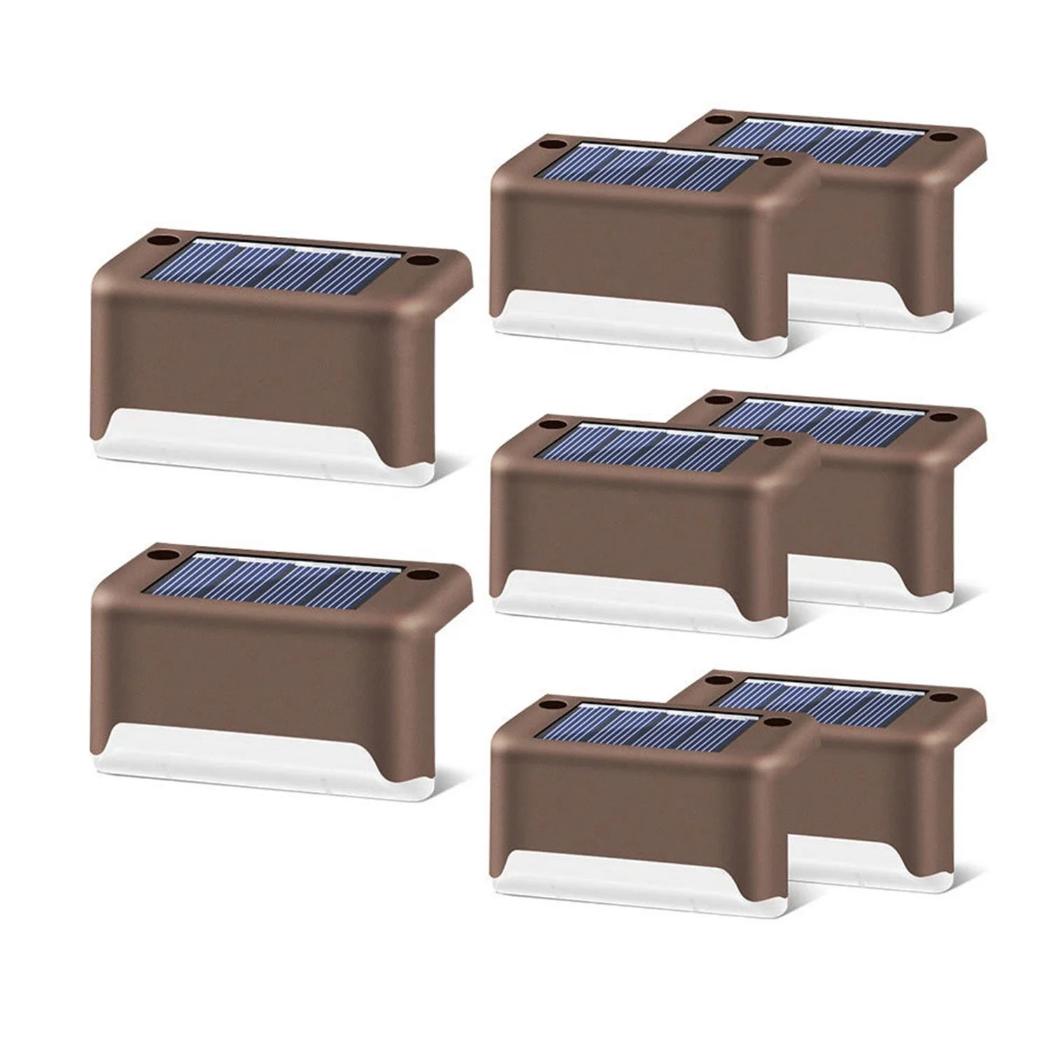 IP65 Waterproof Energy Saving Wireless Solar Powered Deck Lights Fence Post Lamp Outdoor Lighting Garden Decorative LED Lights