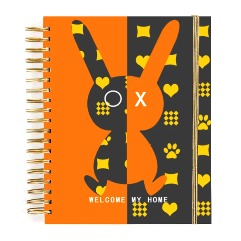 Wholesale Customised White Bride Desk Top A5 Business Planner Charging Register Password Notebook Fitness- Budget Bible Journal