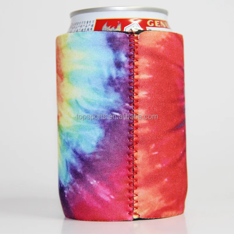 5mm No Bad Smell Neoprene Stubby Holder Anti-slip Can Cooler With Rubber Bottom