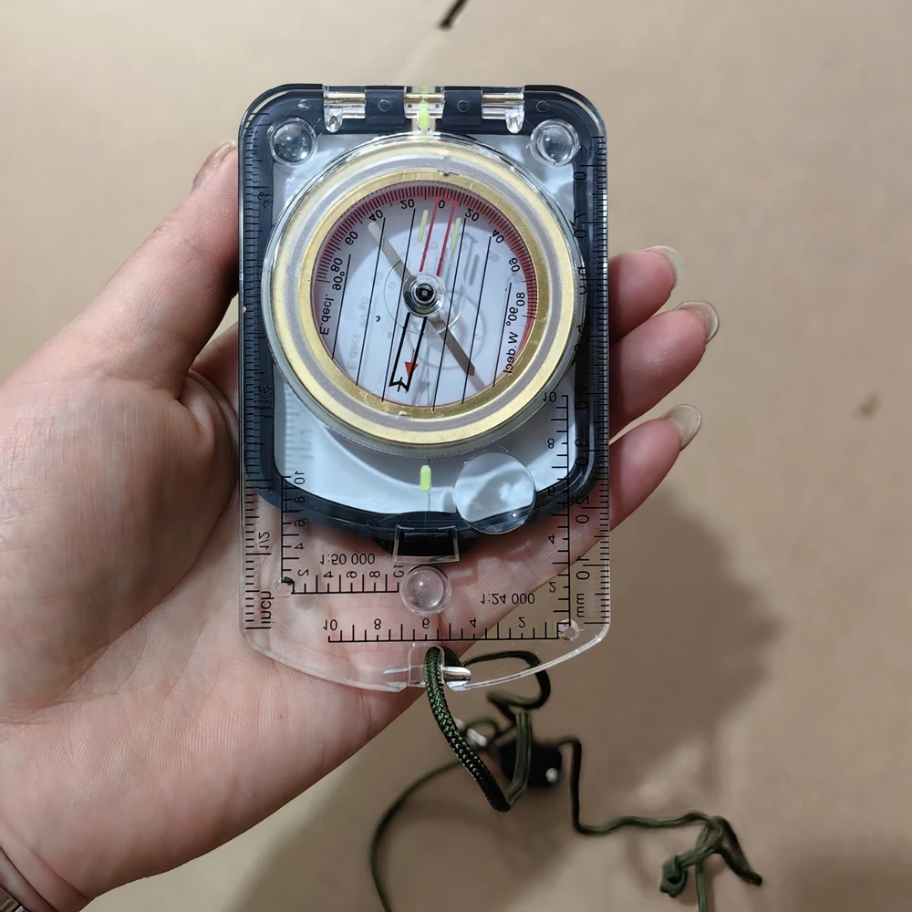 BLZ-3 Multi-function Outdoor Camping Compass Geologic Fluorescent Portable Digital Compass