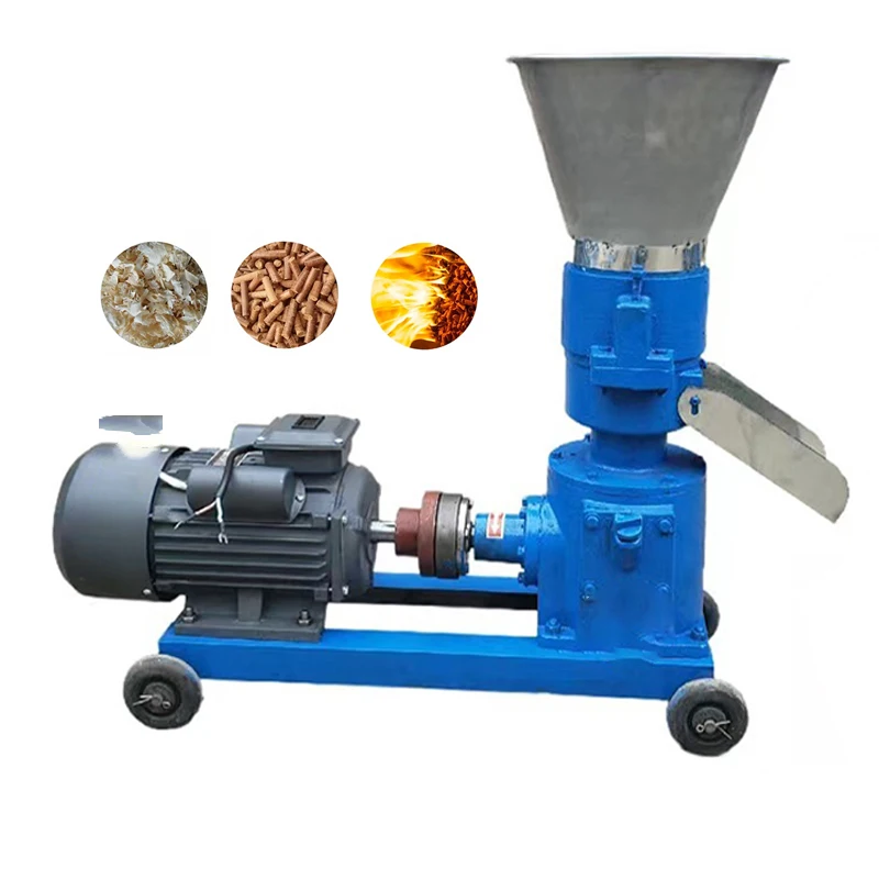 Manufactory Chicken Feed Making Machine Animal Paddy Straw Chaff Machine Feed Processing Machines China Provided Fish Farms 80