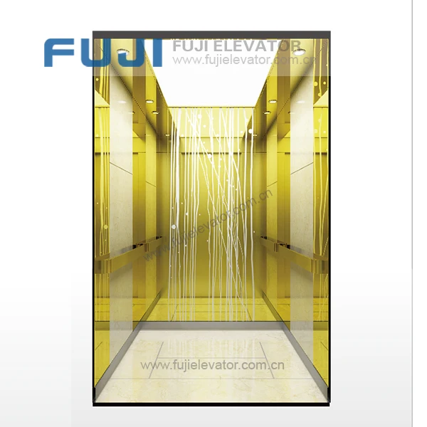 FUJI  6 Person Passenger Elevator / Building Passenger 10 Persons Elevator / Asensor Passenger Elevator