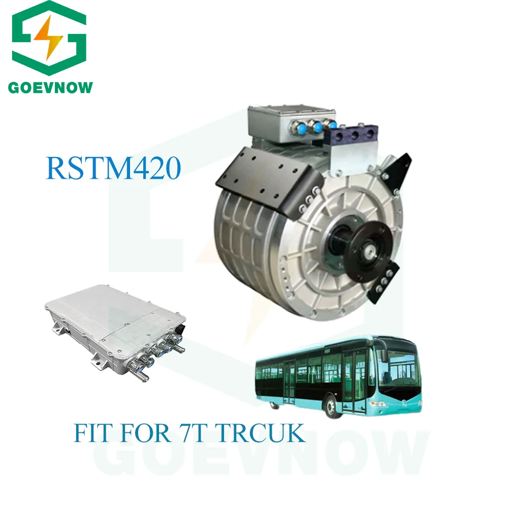 EV conversion kits AC Motor for electric car 7M direct drive bus lorry vehicle RSTM420 entire system Customize single phase
