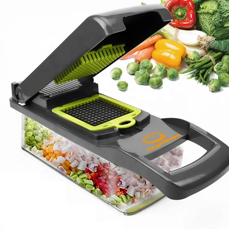 Быстрая доставка, многоцелевой измельчитель для овощей, кухонные инструменты, Овощечистка размера, ручные кухонные инструменты, слайсер, овощерезка
