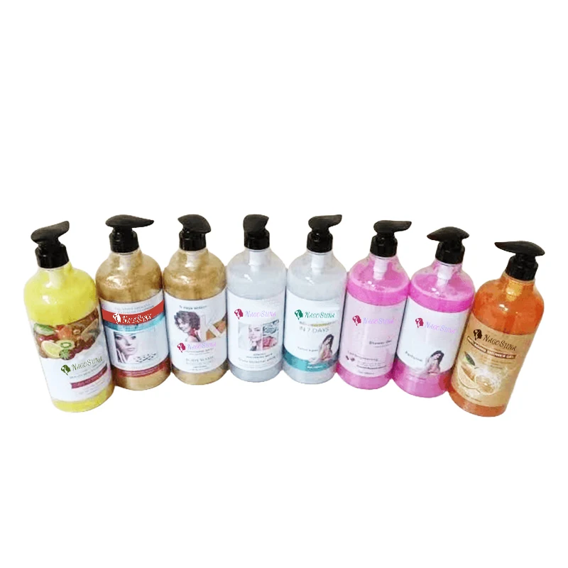 NAGOSUNA With AHA fruit enzyme fight blemishes exfoliate renews skin bleaching fast action in 7 days whitening shower gel