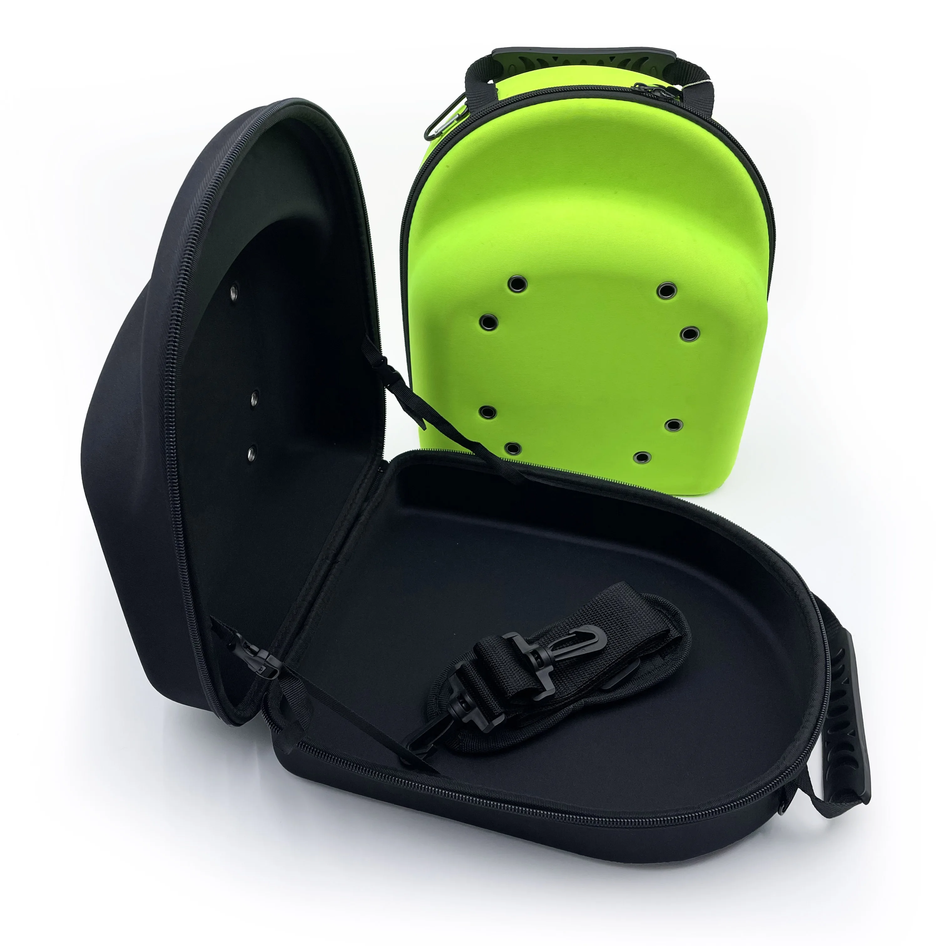 Custom Empty Eva Hard Shell Baseball Hat Hats Cap Carrier Carrying Travel Storage Package Box Case