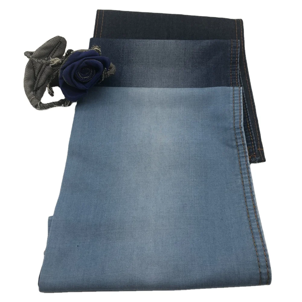 5,9 унций, легкая синяя ткань coolplus из тенсела для джинсовой рубашки