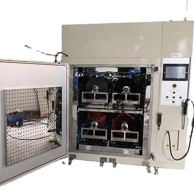 Высоковакуумная сушильная печь с четырьмя барабанами для сушки литий-ионных аккумуляторов