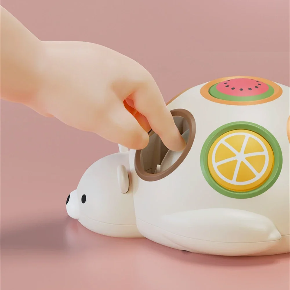 Montessori Toys Baby Toys 12 18 Month Fruit Cognition Matching Fidget Educational Child Games Finger Sensory Toys for Boys
