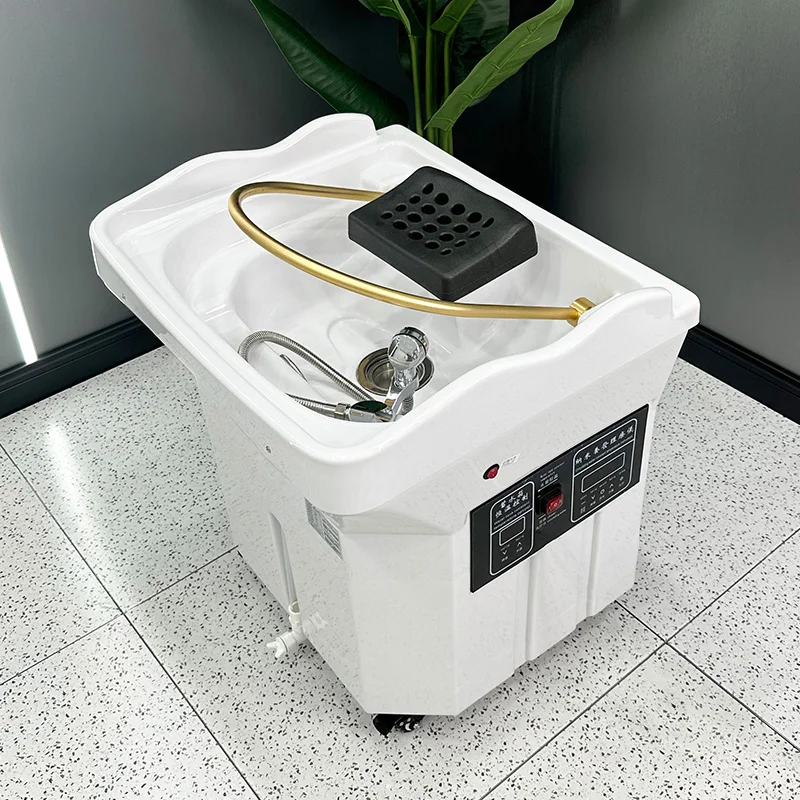 Portable Salon head spa equipment mobile hair washing Portable massage shampoo bed basin