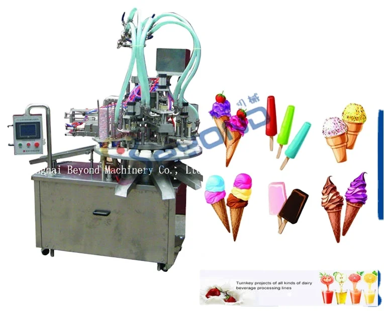 Машина для производства мороженого, линия по обработке мороженого, линия по производству мороженого
