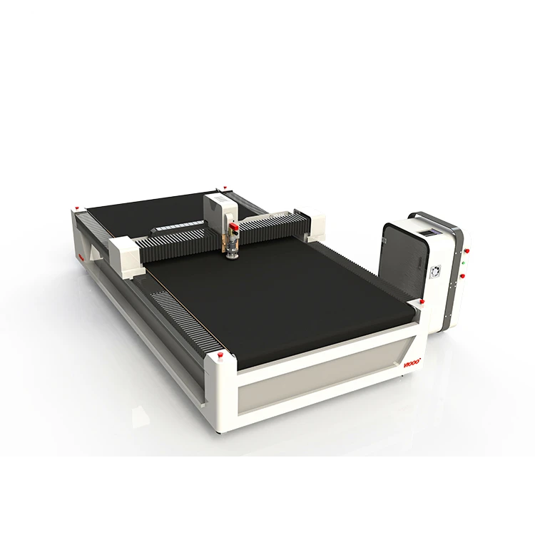  Good Price Carpet Vibrating Knife Cutter CNC PVC Mat Cutting