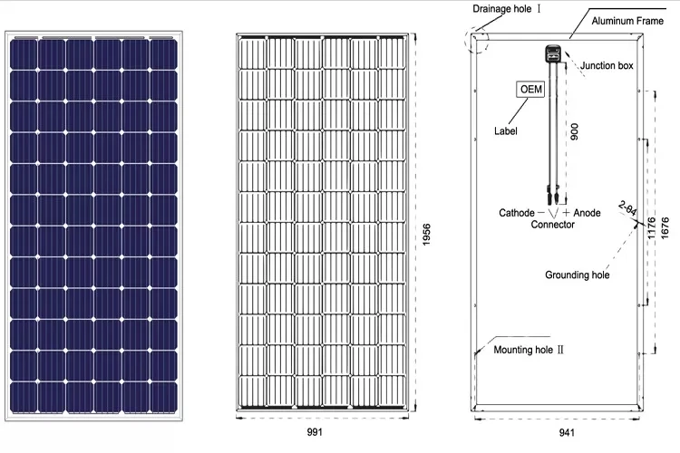 Aluminum Frame 5W 10W 20W 30W 50W Glass Solar Panel Kit 12V System Power Output Monocrystalline Solar Cell 12V Battery Charger