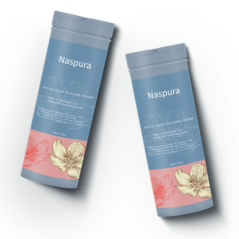 China Manufacturer Hair Bleach Brands OEM Manufacturer Wholesale White And Blue Color Best Dust Free Hair Bleaching Powder