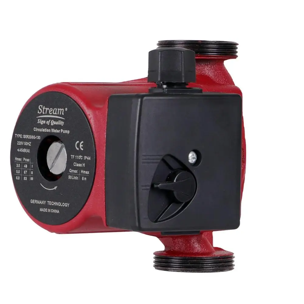 Hot water pressure automatic booster circulation pump for shower