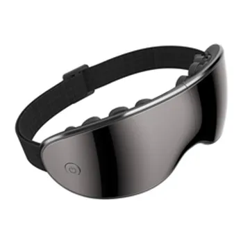 Fashionable Plating Surface Electronic Eye Relaxing Equipment Smart Buit-In Music 16-Point Vibrating Points Eye Massager