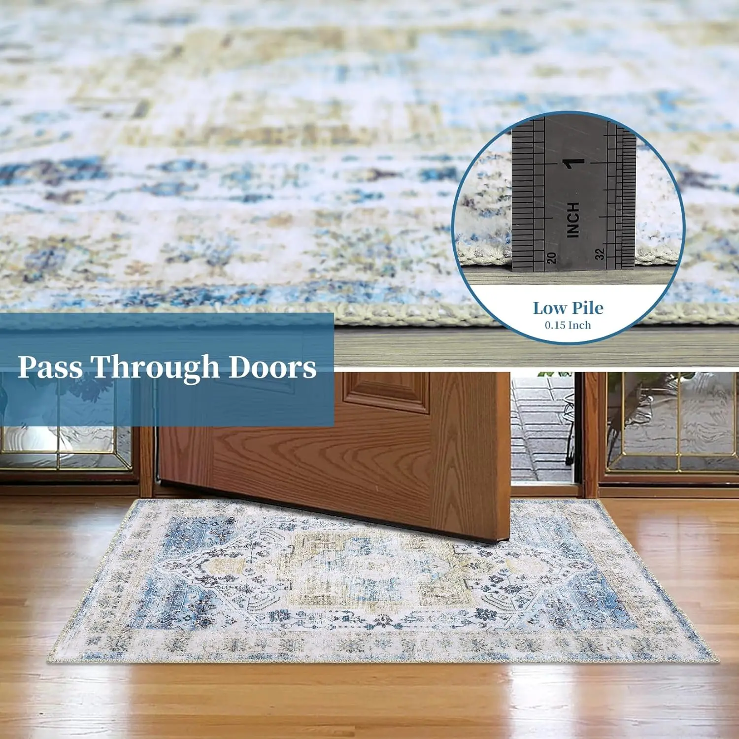 Skymoving New Large Area Rugs for Living Room Customized Office Hotel Carpets and Rugs Washable Home Bedroom Carpets Flooring