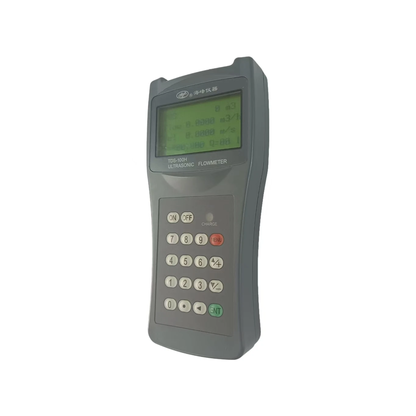 TSONIC TDS-100H handheld clamp on ultrasonic flowmeter price in China