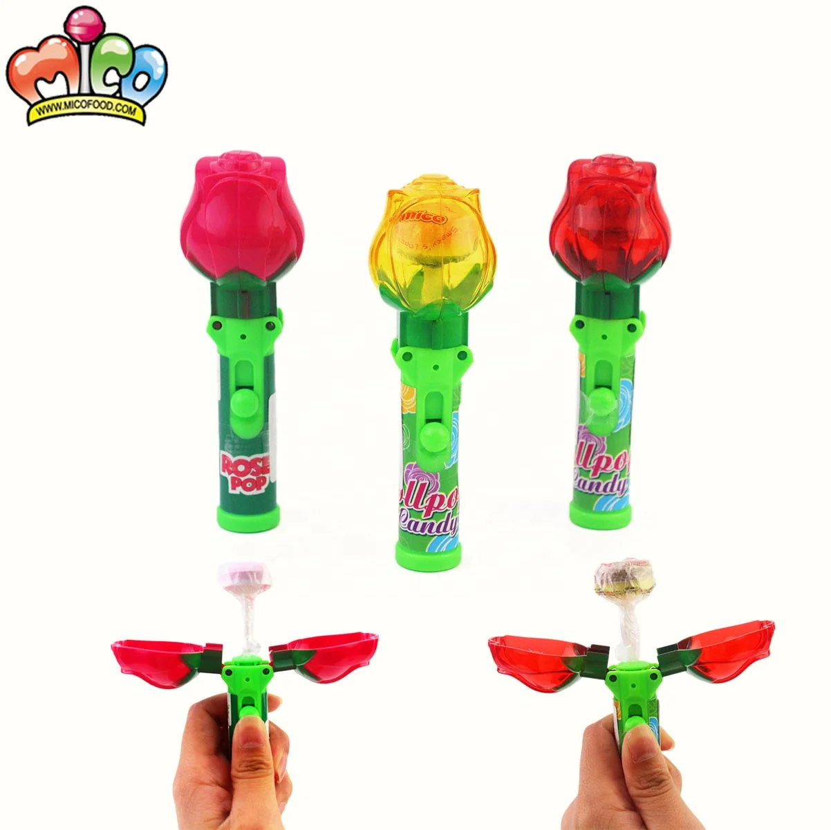ROSE LOLLIPOP TOY CANDY
