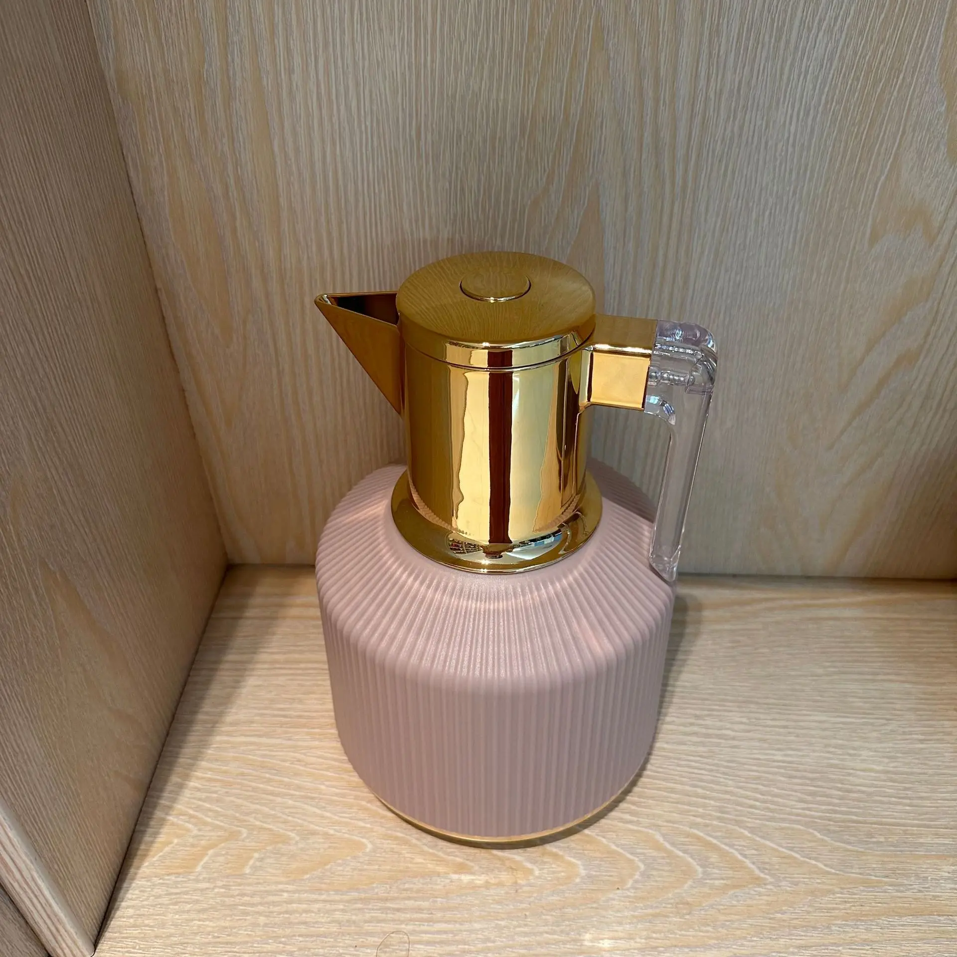 2024 1L best selling Water pot insulated hot water kettle Plastic Vacuum Thermos Flask with glass inner