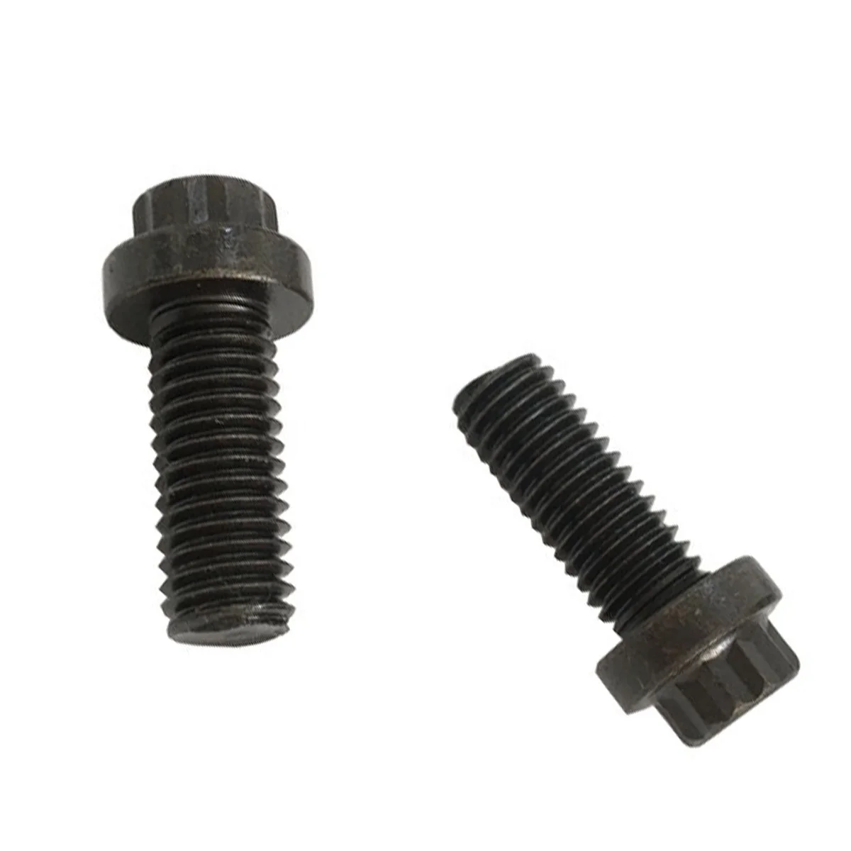High Quality OEM M5 M14 Carbon Steel Grade 12.9 12 Point Torx Head Flange Screw Bolt with Black Oxide Zinc Finish