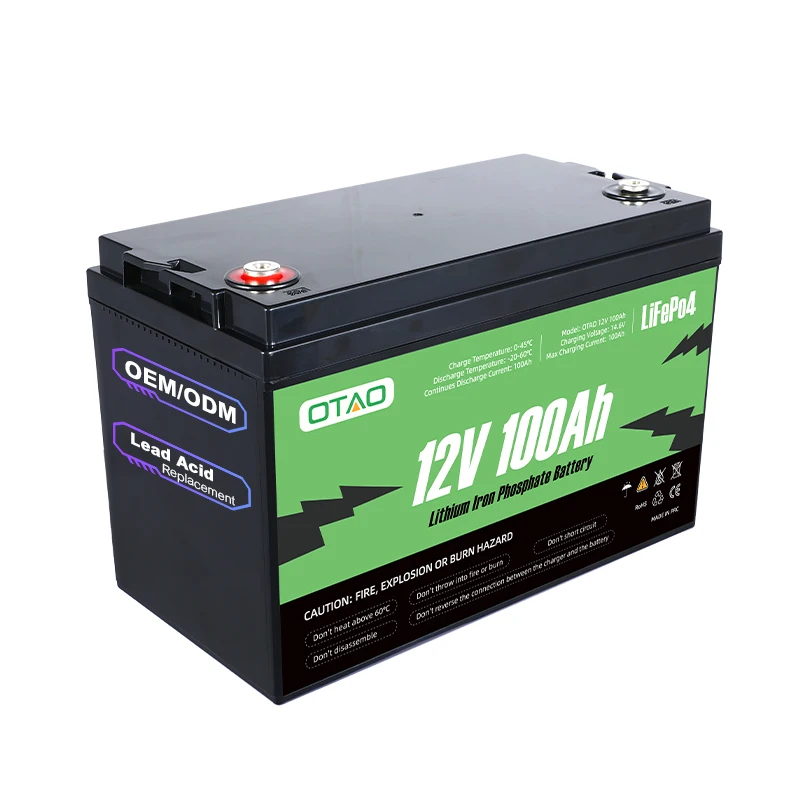 Europe USA Stock Lifepo4 Lithium Ion Batteries Pack 12V 24V 100AH 200AH Baterias De Litio Lipo4 DIY Litium Iron Phosphate Cells