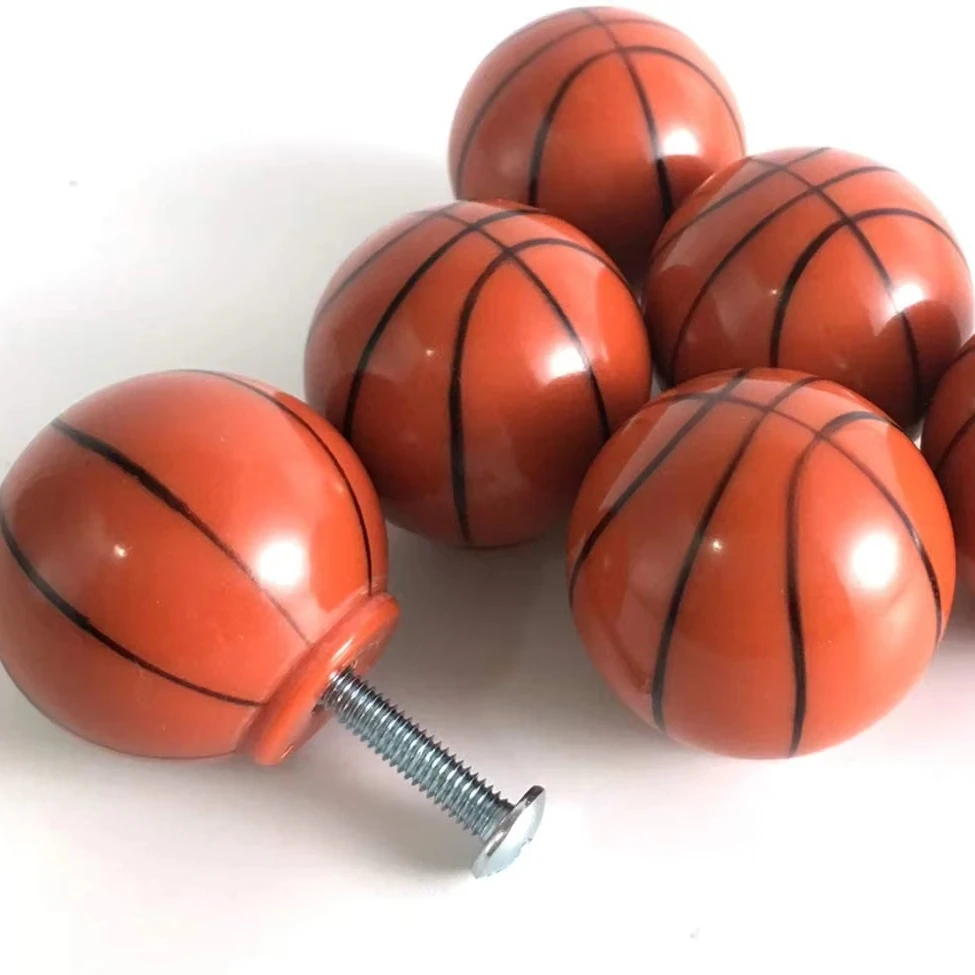 PL KID room  ball shape knobs  cute  Drawer wardrobe  cabinet pulls carton knobs handle  for children room