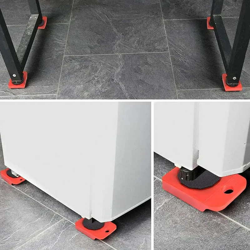 Easy Furniture Lifter and Furniture Slides Kit Furniture Move Roller Tools Max Up for 150KG/331LBS Moving Dolly