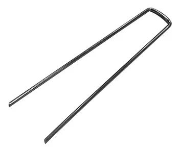 Peg Land scape Fence Lawn Weed Mat Turf Nails Garden Staples Anti rust Tent Pegs U Shaped