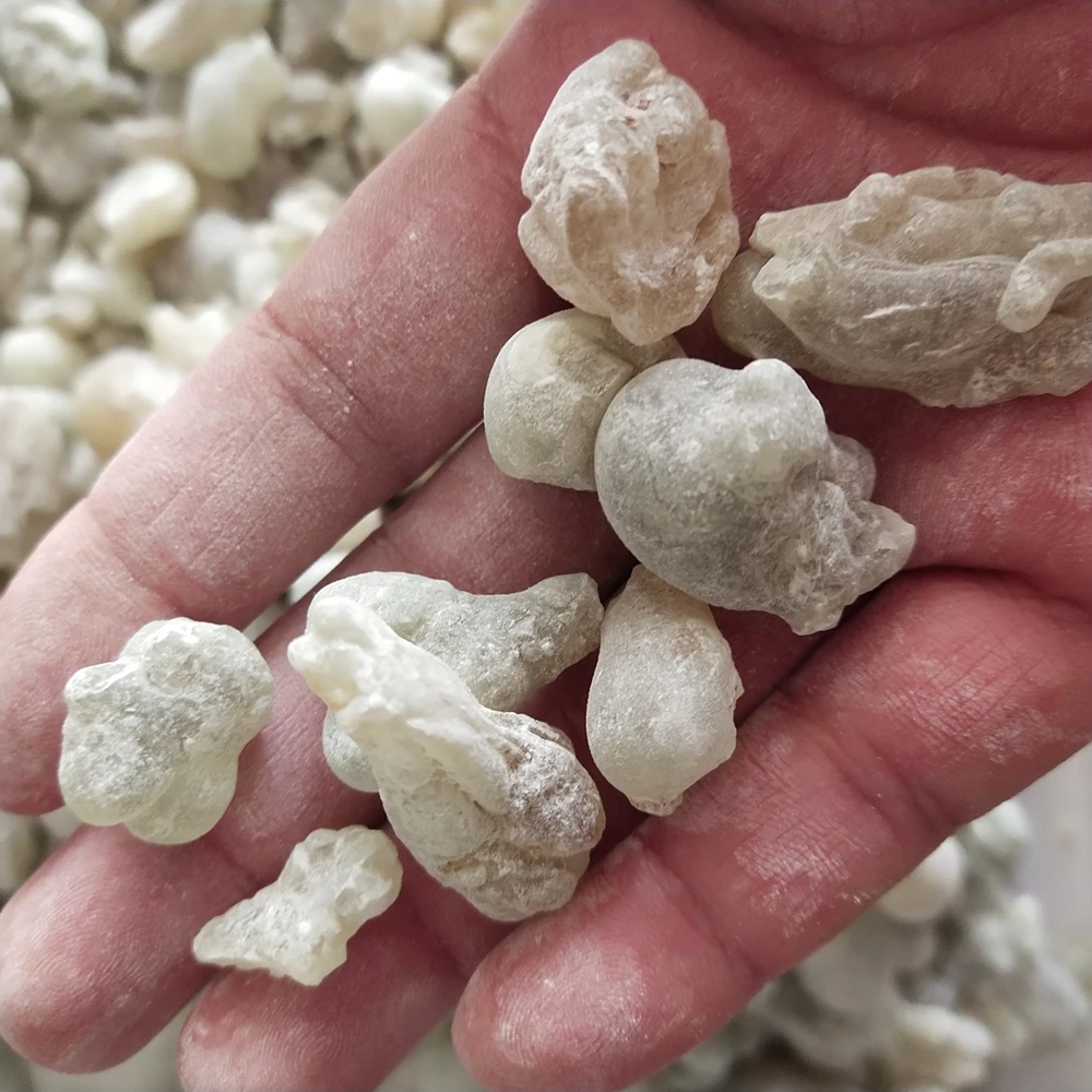 100% Pure Natural Aromatic Rock Incense Olibanum Gum Bulk Hojari Frankincense Resin Tears