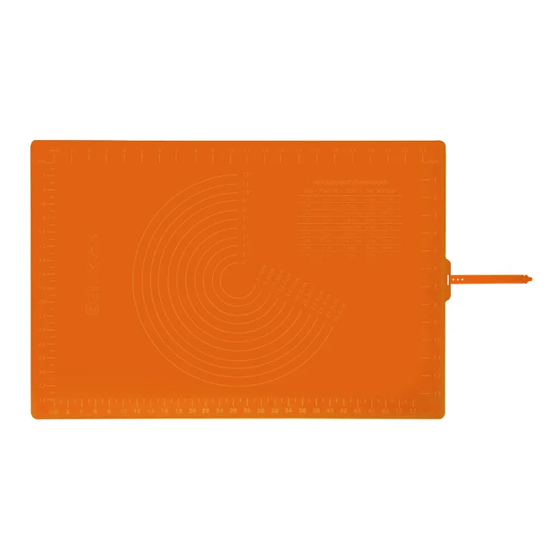 Silicone Non-Stick Silicone Thickening Mat Rolling Dough Liner Pad Pastry Cake Bakeware Paste Flour Table Sheet Kitchen tools