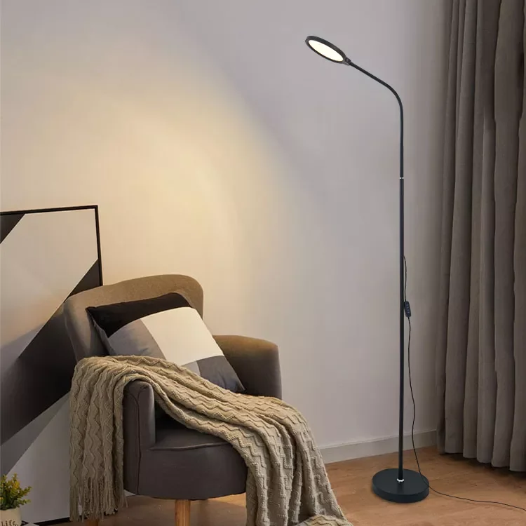 Morder  Hotel 360 Degree free Rotating Beside Lamps 3 in 1 button switch standing floor table LED lamp